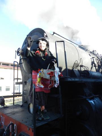 Befana treno a vapore